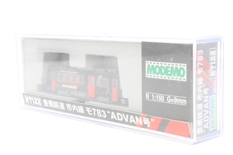Nゲージ MODEMO NT122 豊橋鉄道 市内線 モ783 ADVAN号 モデモ NT122 豊橋鉄道市内線 ﾓ783 ADVAN号(M) | 鉄道模型
