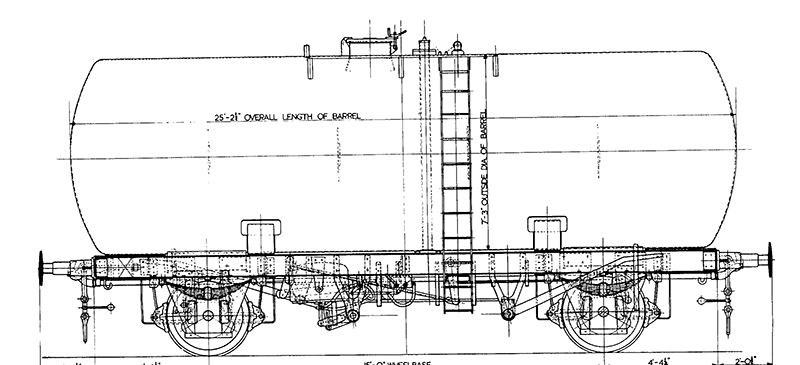 Oxford Rail OO Gauge (1:76 Scale) 35 ton Class A/ Class B tank