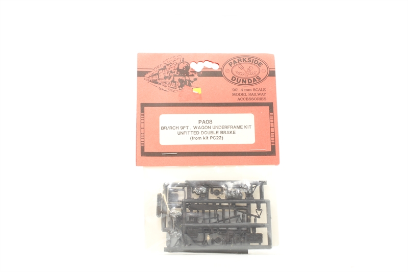 Parkside PA16 10ft Vacuum Braked OO Wagon Underframe Kit - BR/LMS