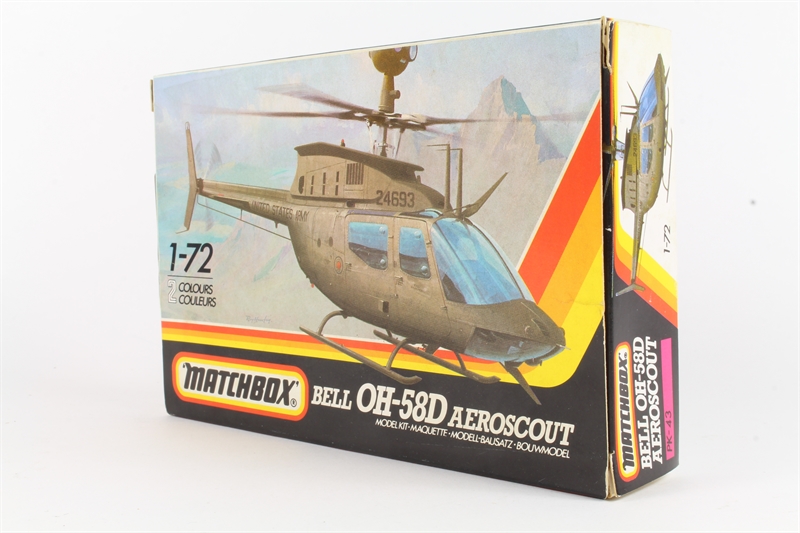 Matchbox PK-43 Bell 04-58D Aeroscout