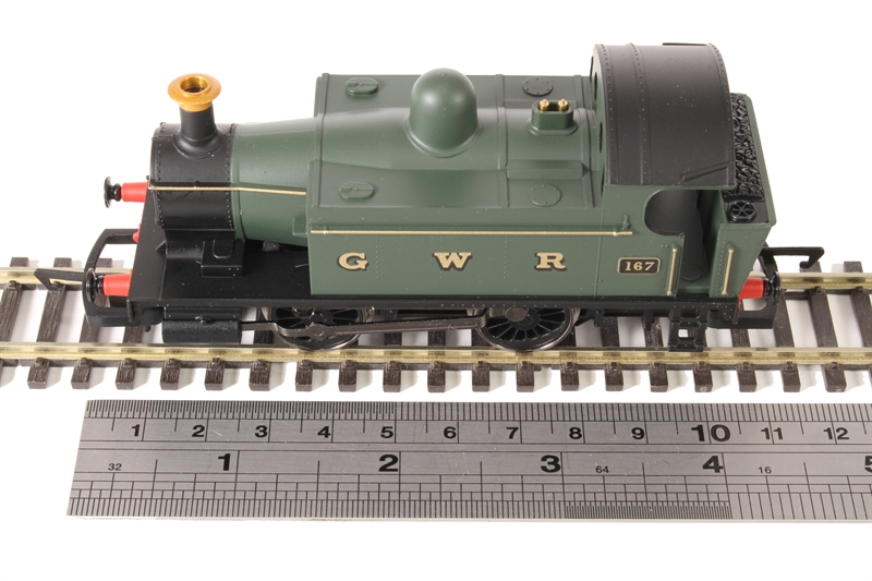 Hornby R1180 GWR Postal Express train set with operating travelling