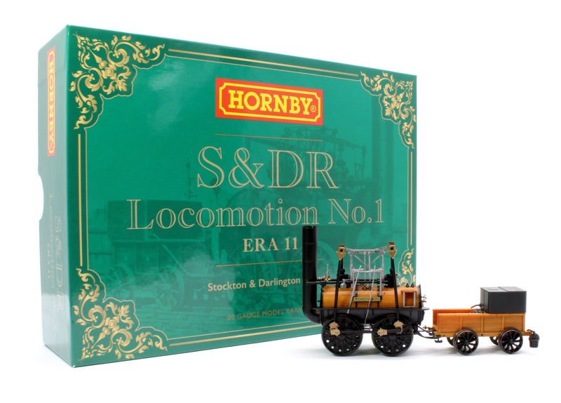 Hornby R30346 S&DR Locomotion No.1 0-4-0 Steam Locomotive - Hattons