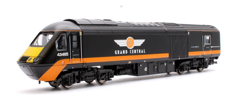 Hornby – Pack Junior Grand Central HST – 2 Locomotives + Voitures, échelle OO, Train Miniature, Analogique, Collection Ferroviaire