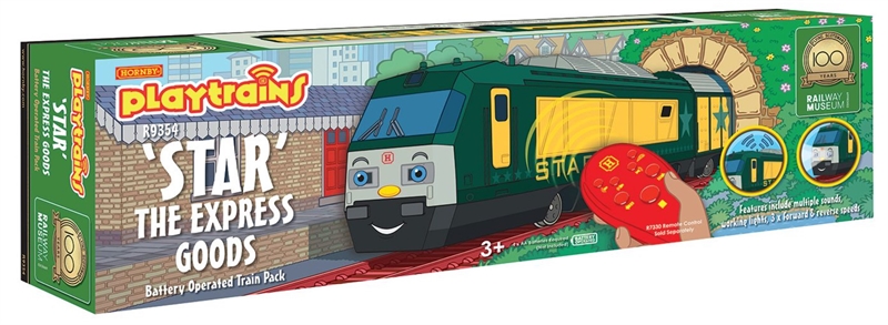 Hornby Playtrains R9354 Star The Express Goods - Remote Controlled