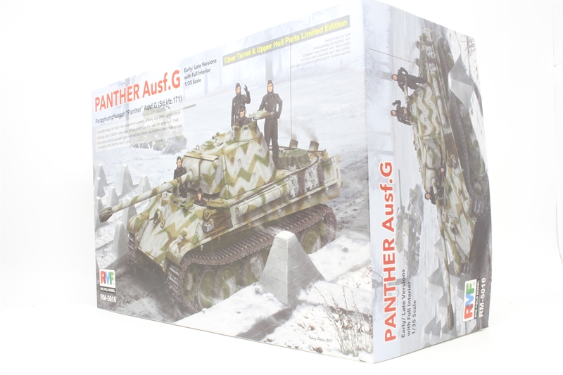 Rye Field Models RM-5016 Panther Ausf.G Early/Late w/Full - Hattons