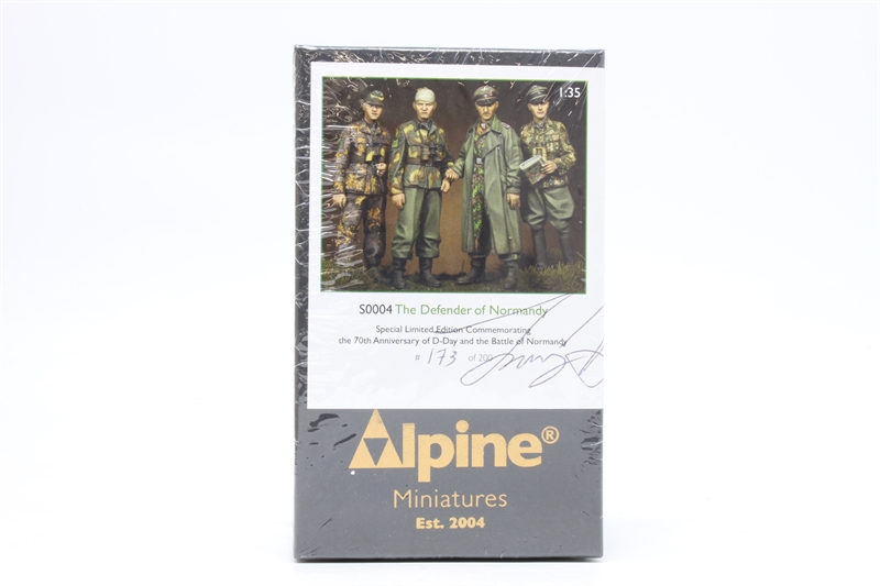 Figurine Alpine Miniatures 1/35 - Tiger Aces In Normandy - Neuf - Pour Maquettistes