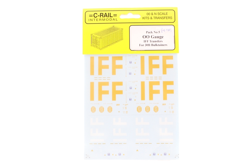 C-Rail TR005 IFF transfers for 30ft bulk containers - Hattons