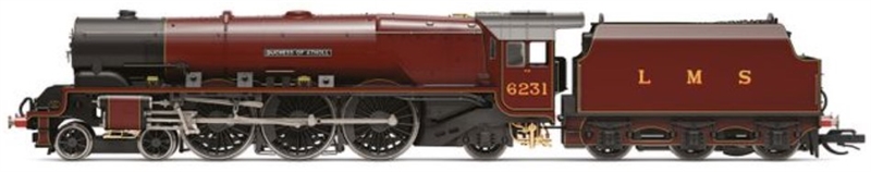Hornby TT gauge (1:120 scale) 4-6-2 Class 8P Princess Coronation non-streamlined LMS