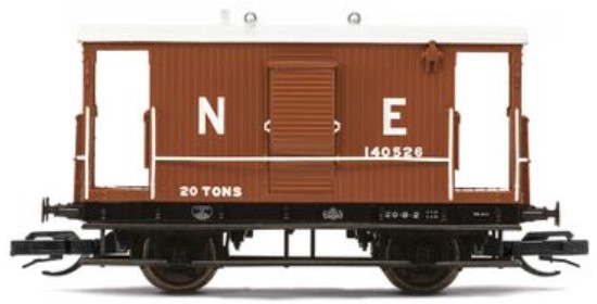 Hornby TT gauge (1:120 scale) LNER 'Toad' 20 ton brake