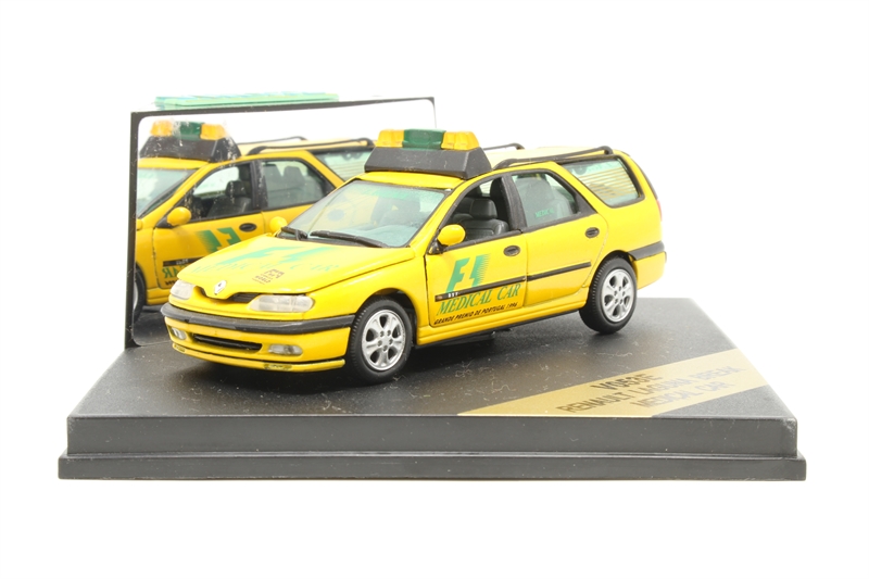 Modèle Réduit Renault Laguna F1 Service Cars 1:43 Par Vitesse - État AAA, Boîte AAB - Collection Vintage