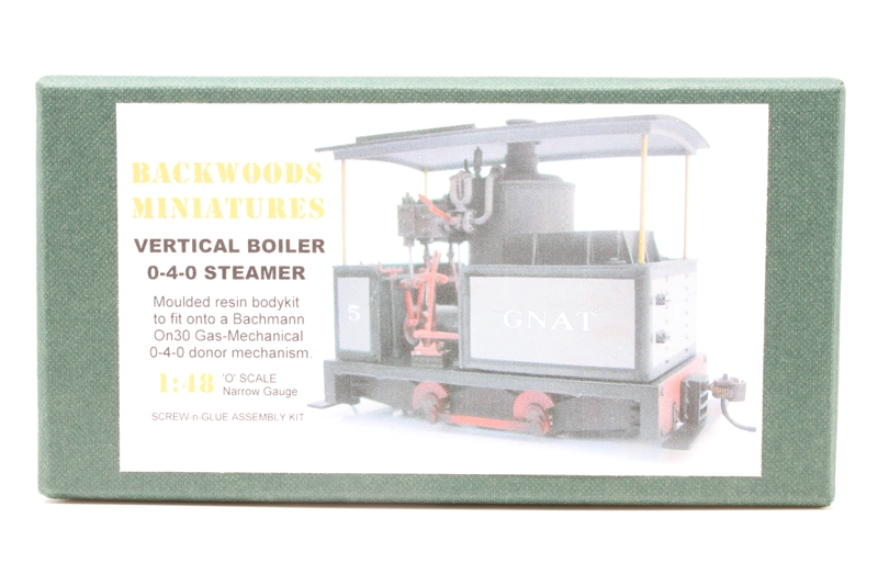 Backwoods Miniatures VBS-Backwood 0-4-0 Vertical Boilered - Hattons
