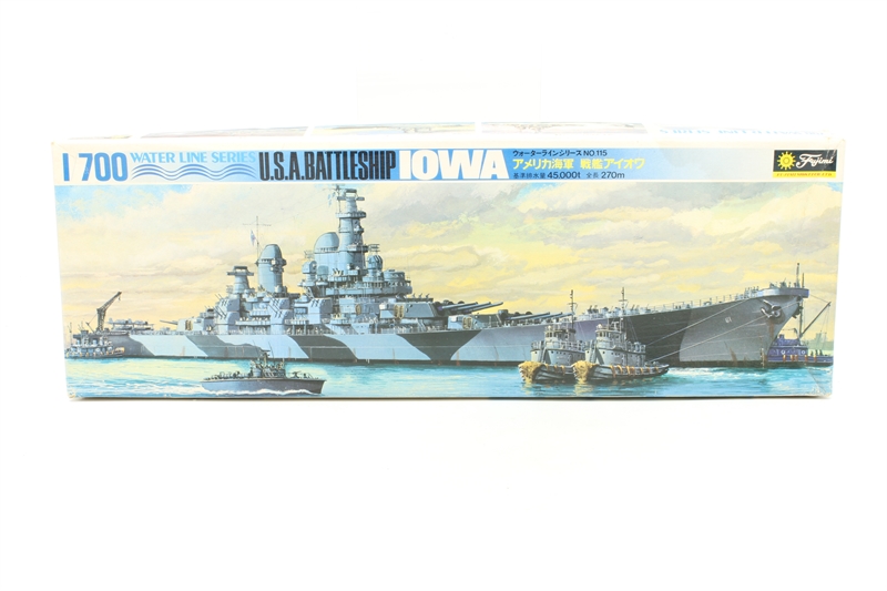 Fujimi WL.B115 Water Line Series U.S.A. Battleship Iowa