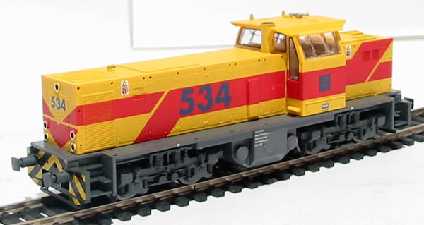 Liliput L112431 Class MAK Diesel loco of the German Hafen - Hattons