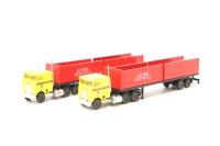 0004-003030 Modern tractor & open-top trailer 'Ryder' - pack of 2 0004-003030 Modern tractor & open-top trailer 'Ryder' - pack of 2