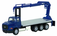 006379 3-Axle L-9000 Flatbed with Hoist