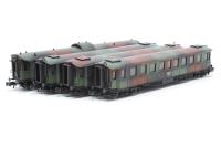 0186 4-Car Express Coach Set of the DRG