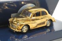 02002 Gold pLated Morris Minor
