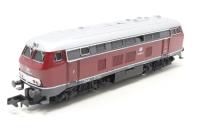 0205 Class BR V160 029 of the German DB in Red