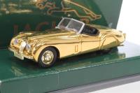 02903 Gold Plated Jaguar XK120 - 50th Anniversary Commemorative Edition
