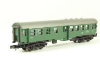 0316 Inter-regional 2nd class coach in DB green