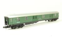 0324 type D4++m-60 baggage car of the DB - 60 80 92-40-211