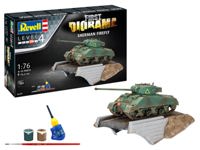 03299 Sherman Firefly First Diorama Gift Set (1:76 Scale) Model Kit