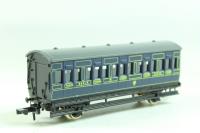 4-Wheel Composite Coach in Somerset & Dorset Blue