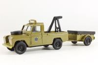 07502 Land Rover Winch & 2 Wheel Trailer 'Tarmac'