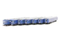 10-163 JR Series 24-25 6-car sleeper coach pack "Hokutosei"
