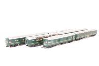 10-869 Set of 6 x Twilight Express Series 24 Sleeper cars of the JR West