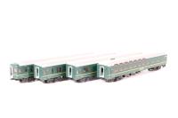10-870 Add on pack of 4 x Twilight Express Series 24 Sleeper cars of the JR West