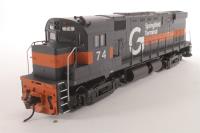 C-424 Alco 75 of the Springfield Terminal - digital sound fitted