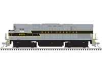 C-424 Alco Phase 3 4213 with no nose headlight of the West Chester Railroad 