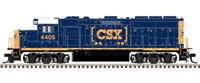 10002592 GP40-2 EMD 6455 of the CSX - digital sound fitted