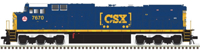 10003137 Dash 8-40CW GE 7670 of CSX - digital sound fitted