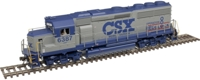 10003492 GP40-2 EMD 6387 of the CSX - digital sound fitted
