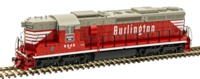 10003754 SD24 EMD 6249 with high nose of the Burlington - digital sound fitted