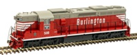10003756 SD24 EMD 508 with high nose of the Burlington - digital sound fitted