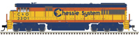 10003921 U30C GE Phase 1 3301 of the Chessie System - digital sound fitted