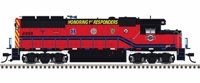GP40 EMD 8955 "1st Responders" with ditch lights of the Port Harbor