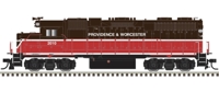 10004087 GP38 EMD 2010 of the Providence & Worcester  - Digital sound fitted