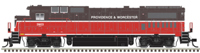 10004302 Dash 8-40B GE 3907 of the Providence and Worcester