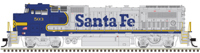 10004343 Dash 8-40BW GE 503 of the Santa Fe - digital sound fitted