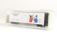 10036 50' Evans 5277 hi-cube boxcar of the Plymouth Rock - white 1992