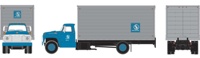 10037 Ford F850 Box Van of the Great Northern #D47