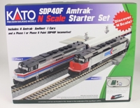 106-0043 Amtrak SDP40F of the Phase I Paint of the and Amfleet I Cars of the Starter Set