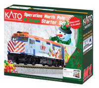 106-0045 Operation North Pole 6-Unit 2017 Christmas Train Set