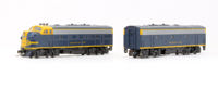 106-0402 F7A & F7B EMD 235, unnumbered of the Santa Fe