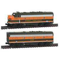 106-0421-LS F7A & F7B EMD 444C and 444D of the Great Northern - digital sound fitted