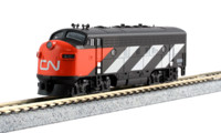 106-0425-DCC F7A & F7B EMD 9080 & 9057 of the Canadian National - digital fitted